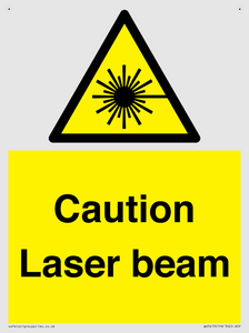 Caution Laser beam